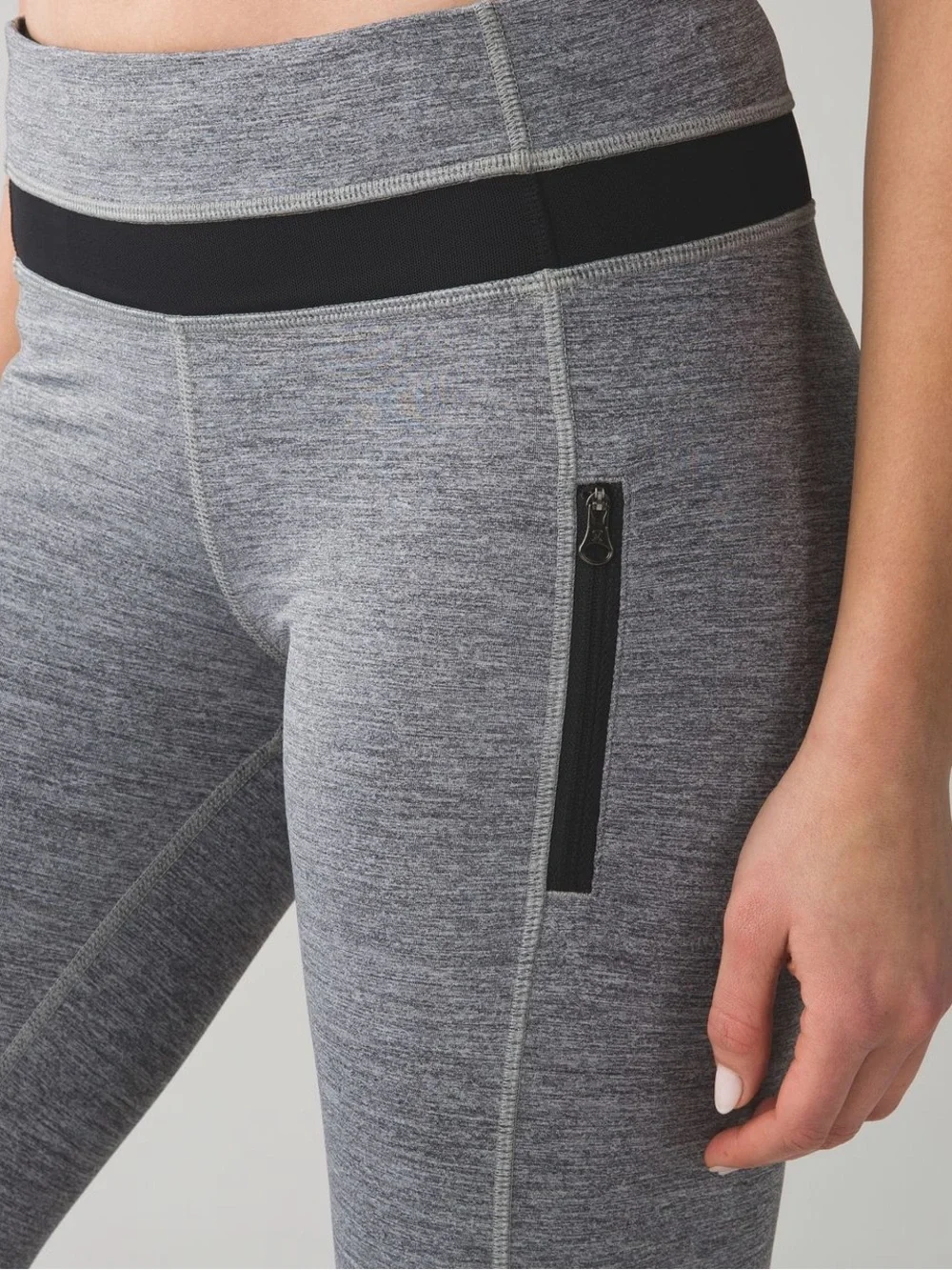 Lululemon Inspire Tight II (Mesh) in Space Dye Camo Black Dark Slate